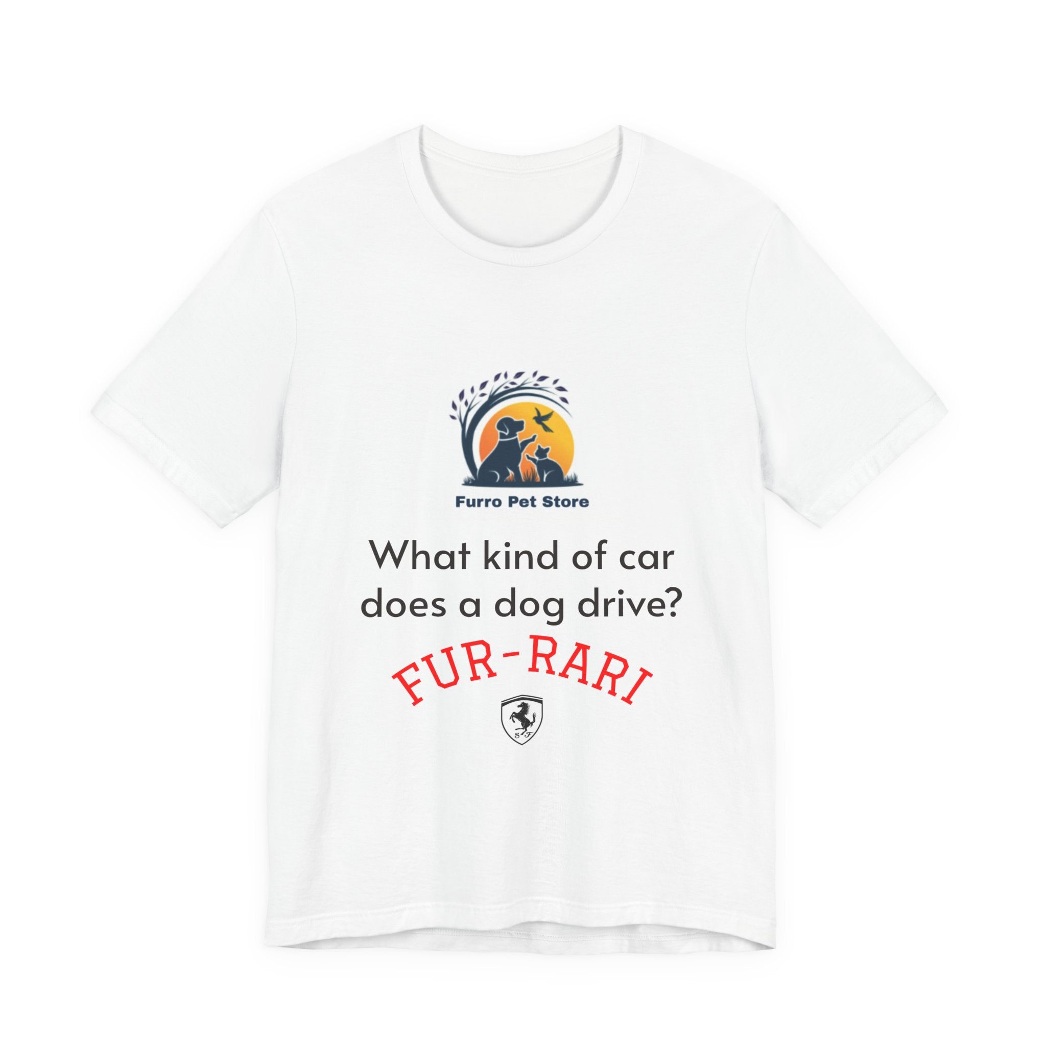 Unisex Jersey Short Sleeve Tee - Fur-rari