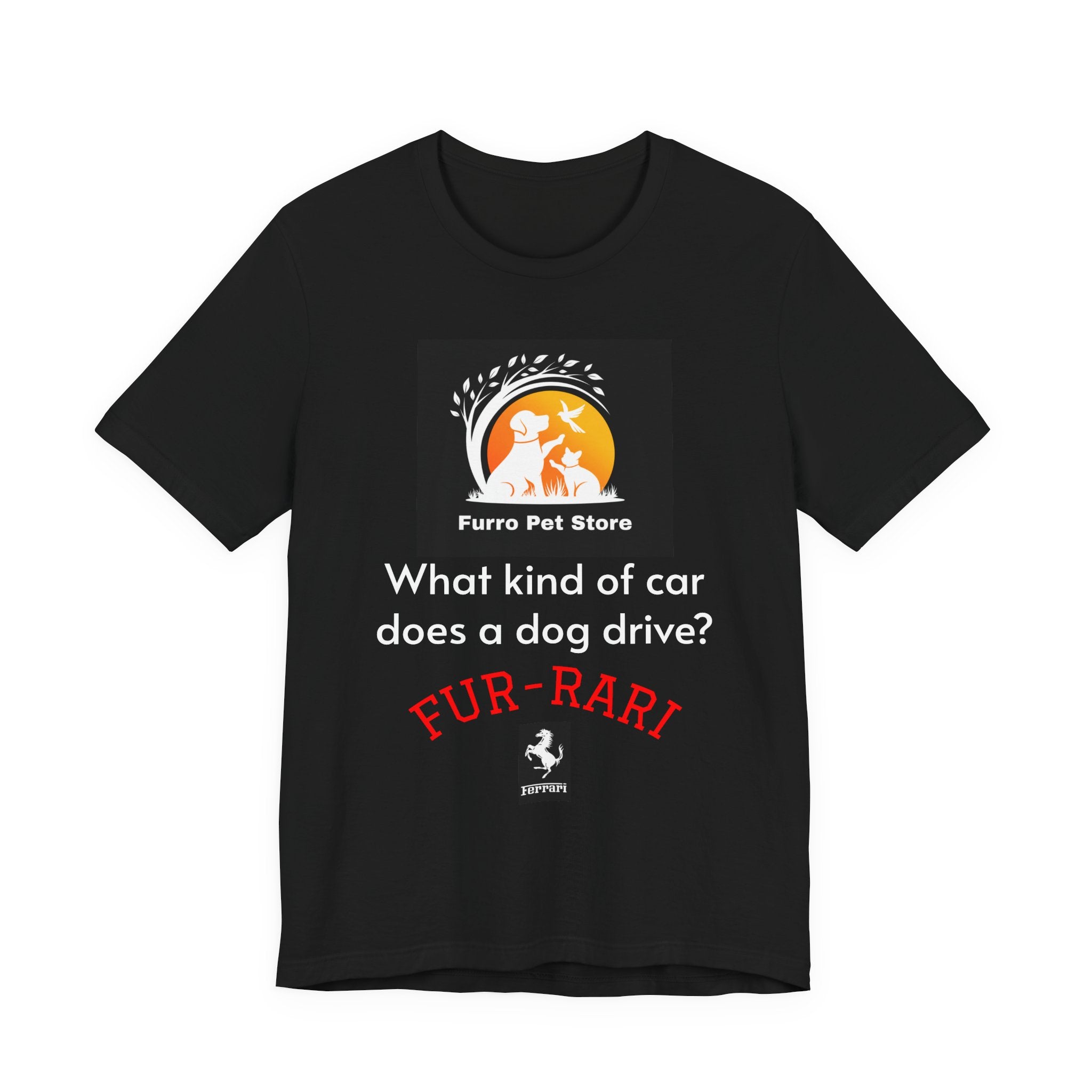 Unisex Jersey Short Sleeve Tee - Fur-rari